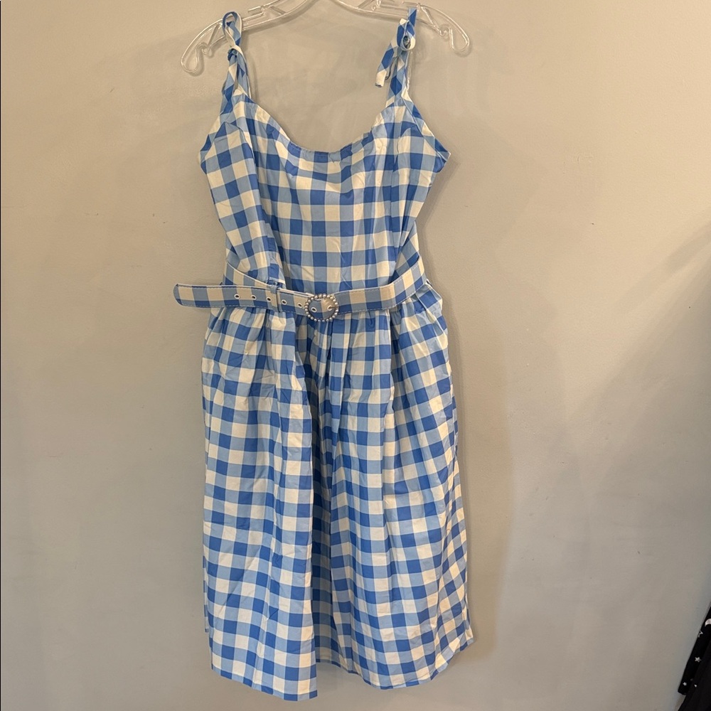 Unique Vintage Brand, Bobbi Swing Halter Dress, Plus, 2X, NWT, Retro, Pin-Up